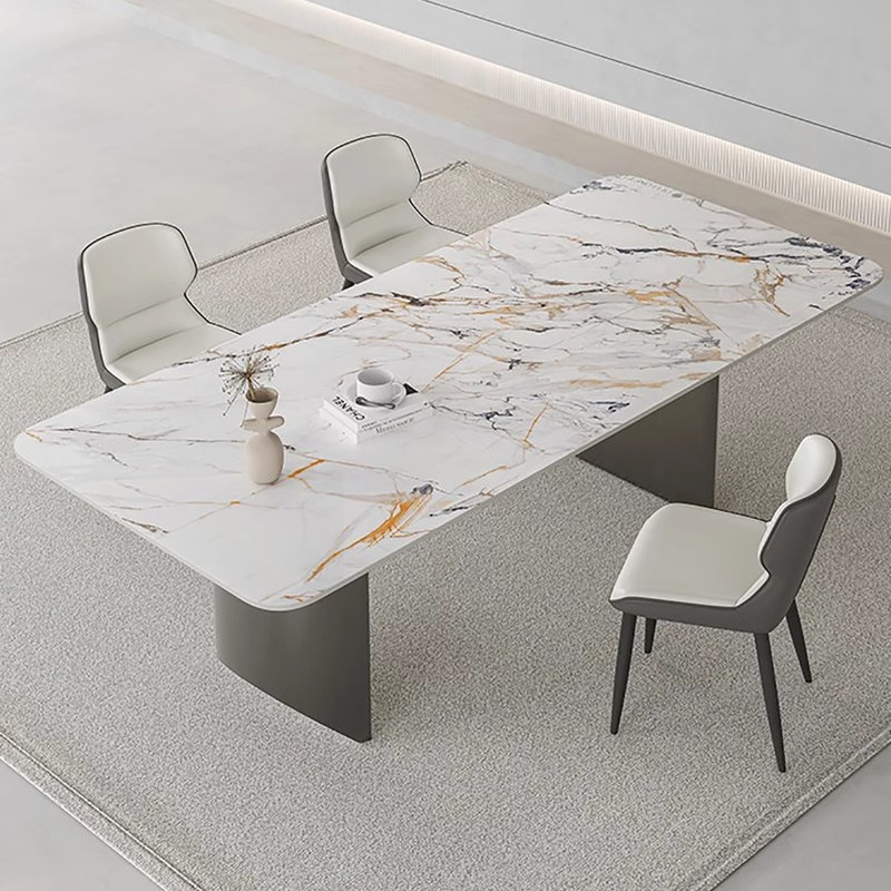 Table de salle à manger rectangulaire l 31,5 po Kalyx, H 29,5 po x L 55,1 po x l 31,5 po