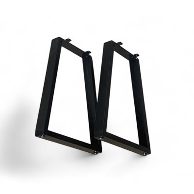 Pied de banc trapézoïdal, ensemble de 2