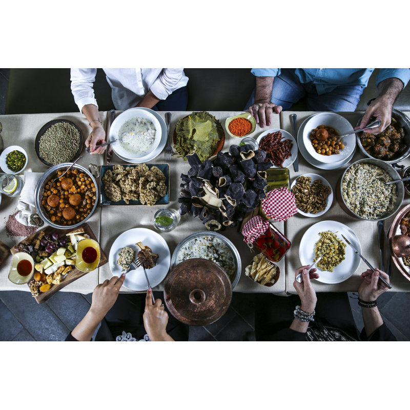 Turkish Local Food by DenizToprak - Wrapped Canvas Print, 30cm H x 46cm W x 3.8cm D