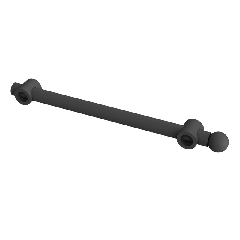 Sliding Valet Rod For Custom Closet Systems, 1" H x 1.13" W x 11.81" D
