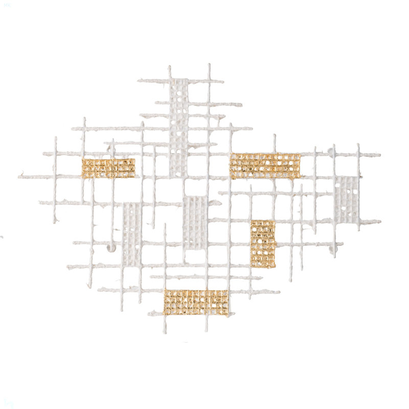31.7X1.6X23.6" Wall Decor
