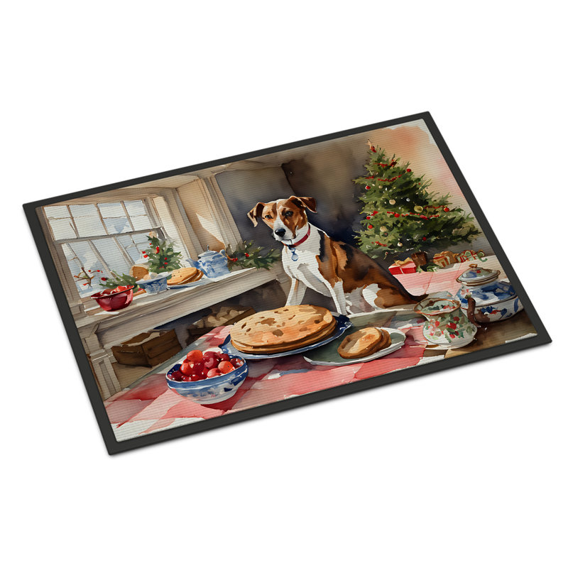 Junya Non-Slip Christmas Doormat, 24" W x 36" L