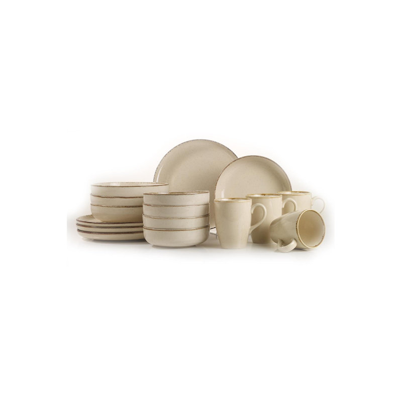 Service de table (16 pièces), Crème, crème
