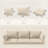 Outdoor Cushions Replacement Patio Cushions Set For 3 Seats-960709699