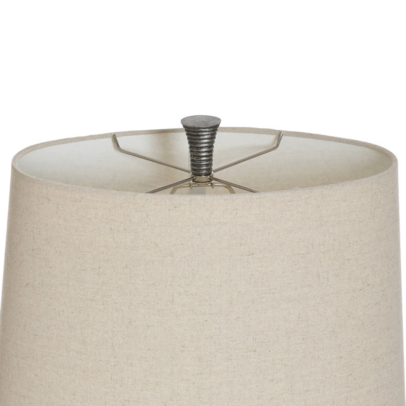 Wingard - Table Lamp - Light Brown/Gray - Natural Shade