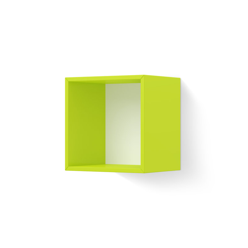 Square Cube Shelf, Green