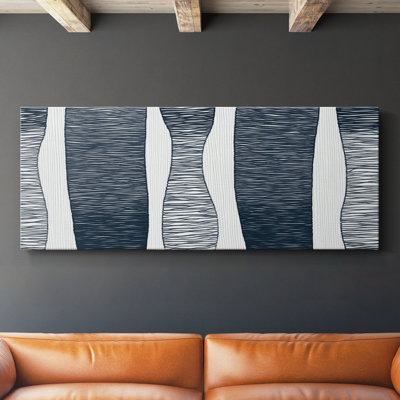 Abstract Series 8 #XV-Wide Gallery Wrapped Canvas