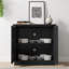 Buffet 30 po avec portes en miroir en acrylique, tablette réglable, rangement moderne pour les petits espaces, vestibule, salon-879459877
