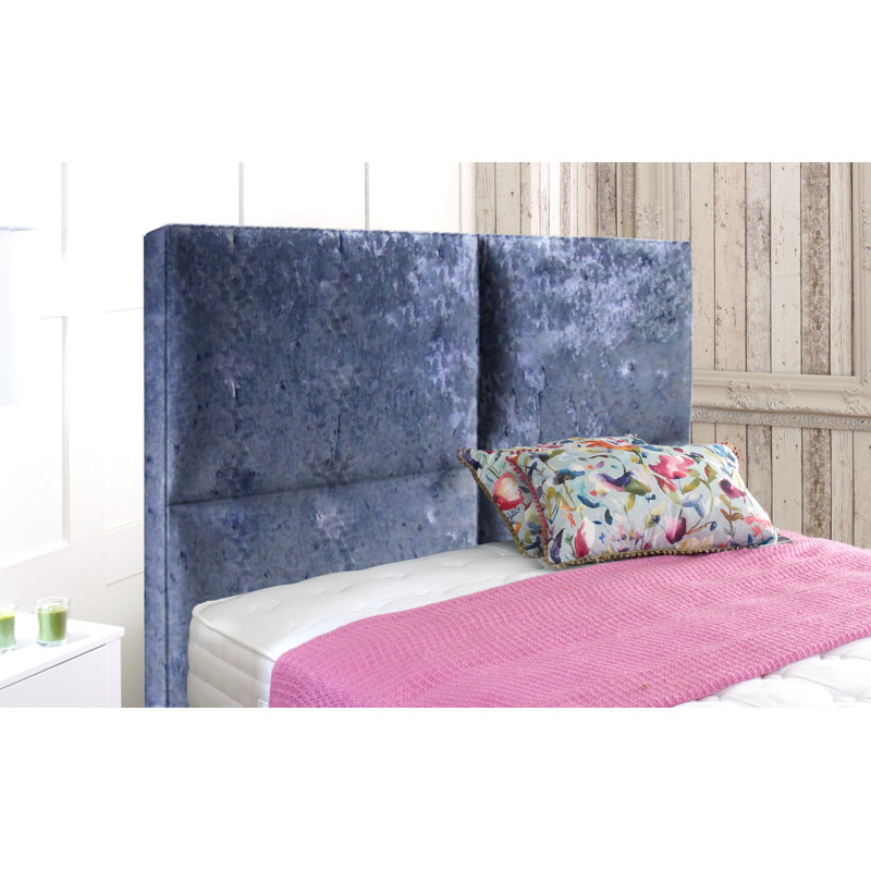 Whatley Upholstered Headboard, Super King (6'), Blue