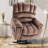 Upholstered Heated Massage Chair-807145725