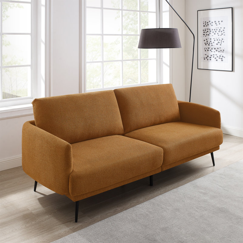 Canapé confortable et élégant de 79,5 po Kaihlani, Polyester à 100 % de couleur brune