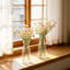 Paquet de 20 vases à bourgeons en plastique transparent, petits vases à fleurs incassables pour centres de mariage, décoration intérieure, salon, bureau et pendaison de crémaillère