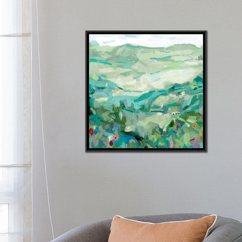 «Wild», reproduction sur toile, H 18 po x l 18 po x P 1,5 po, Toile avec cadre noir, Pas de tapis