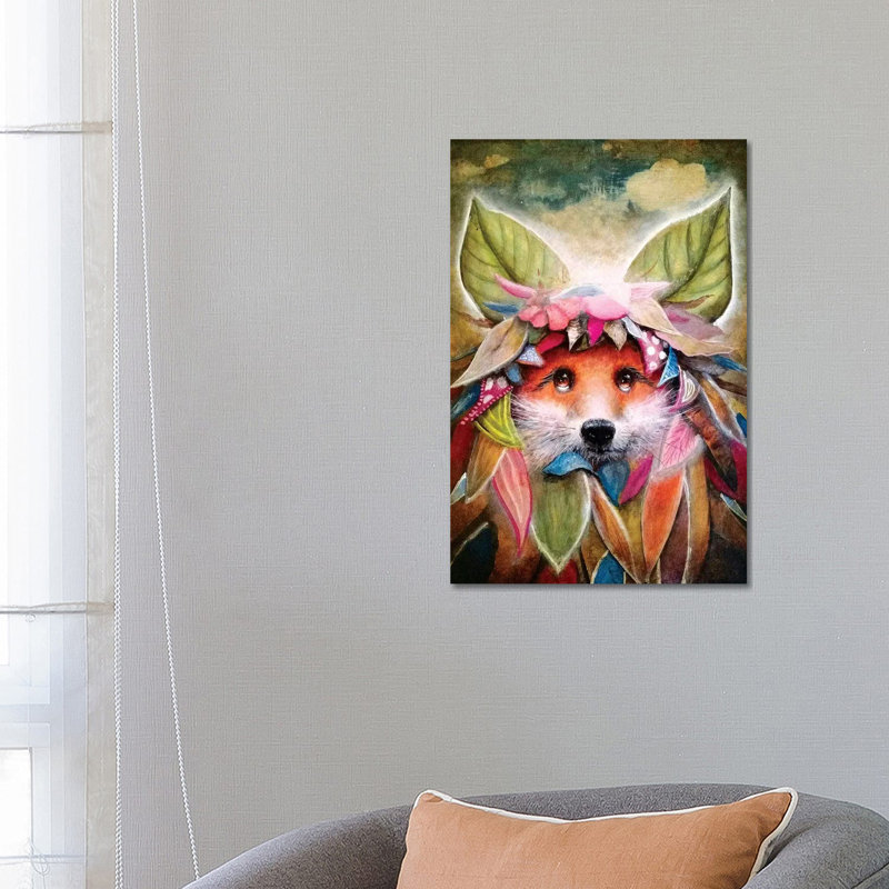 Flora by Scott Mills - Gallery-Wrapped Canvas Giclée on Canvas, Wrapped Canvas, 66.04 cm H x 45.72 cm W x 3.175 cm D