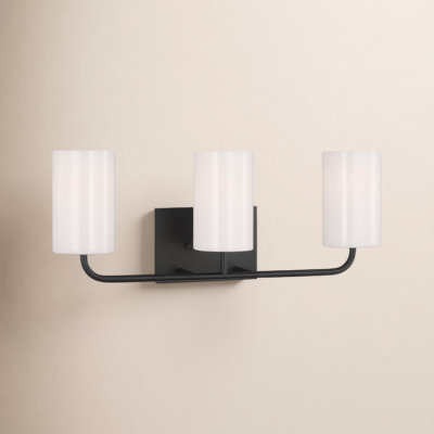 3 Light Transparent Dimmable Vanity Light