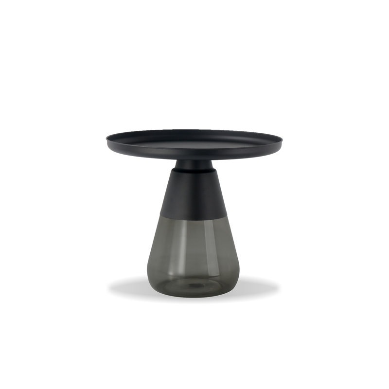 Table de bout Duverre Duvere, Noir, Noir