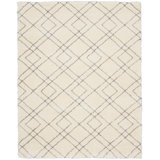 Dreamy Shag Abstract Ivory Area Rug
