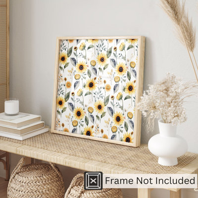 Motif de tournesols floraux II