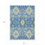 Tapis oriental lavable intérieur orange 8 pi x 10 pi