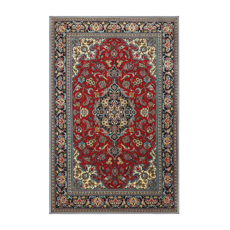 Zioutas Oriental Indoor Rug, Rectangle 5' x 7'