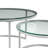 Emmitt Glass Top Nesting Coffee Table-490320518