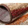 Tapis abstrait beige / brun / rouge Cotati