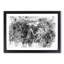 The Majestic Elephant in Abstract - Picture Frame Painting Print-55611696-55611698