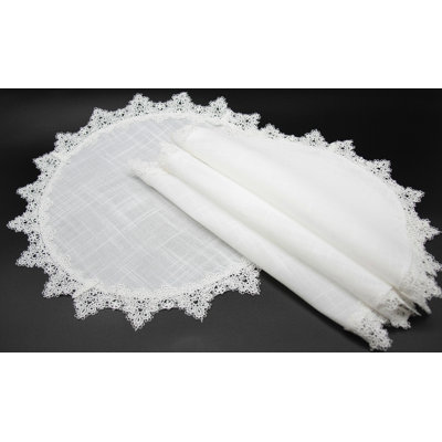 Sharie Polyester Round Placemat