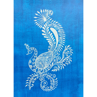 Mayur (Peacock) | Acrylic On Brustro Paper | By Saral Panchal