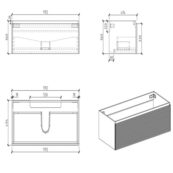 Dimensions du produit