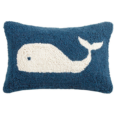  Coussin en laine Whale