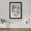 Rustic Countryside Winter Snow Countryside Cottage, impression sur papier-91356503-91356502