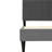 Twin Bed With Adjustable Headboard, Charcoal Stylish Tufting, Brushed Linen, 12 Reliable Support, Modern Bedroom Choice For Restful Sleep, Robust Trait,-946761209