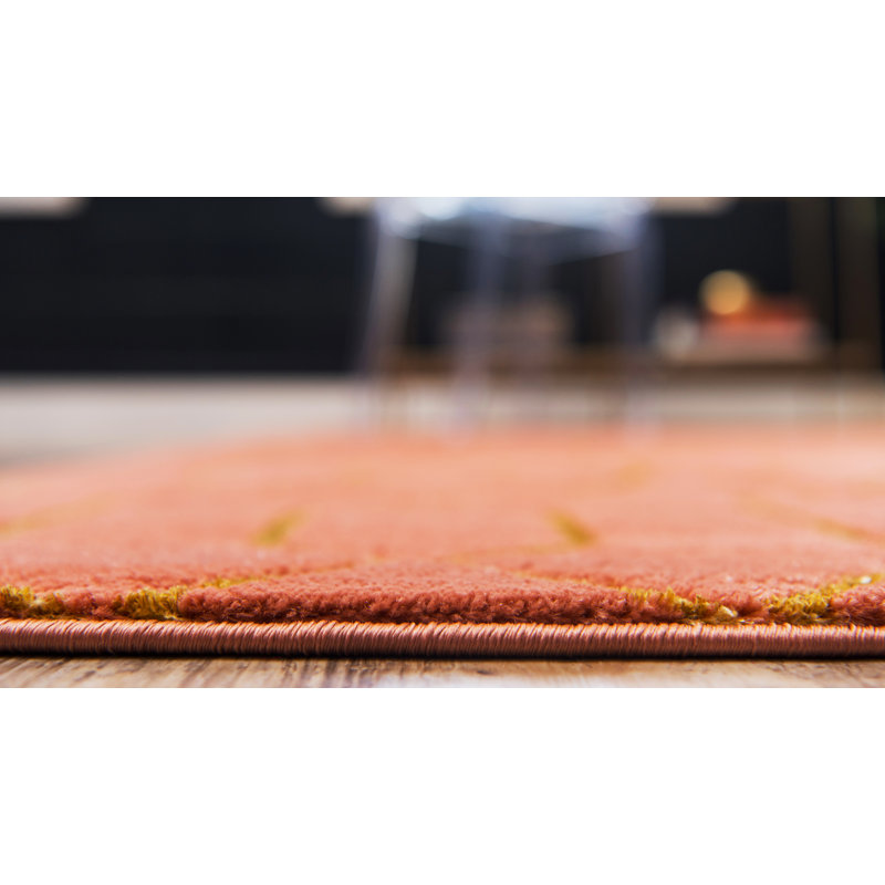 Tapis corail Glam, Rectangle 8 pi x 10 pi