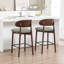 Tabouret de comptoir en bois massif-354948240