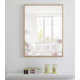 Sabine Metal Rectangle Wall Mirror