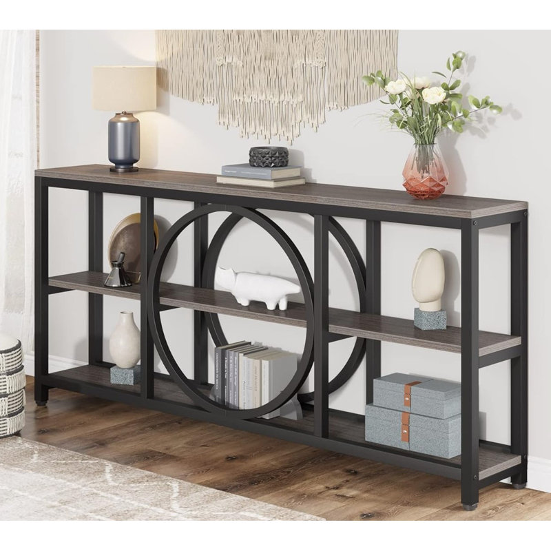 Nunki 70.9'' Console Table, Grey