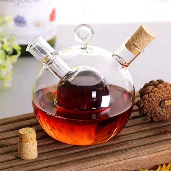 5Five Simply Smart Vinegar and Oil Carafe Ball, Vinegar Dispenser