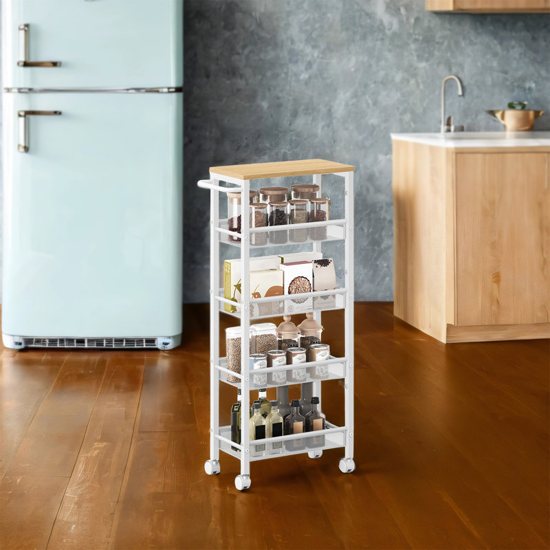 99.6cm H x 45cm W 4 - Cabinet AV Cart with Wheels