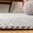Perry Flatweave Wool Light Gray / White Area Rug-571745905
