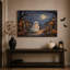 Art mural sur toile, "White Ghost"-1732013041