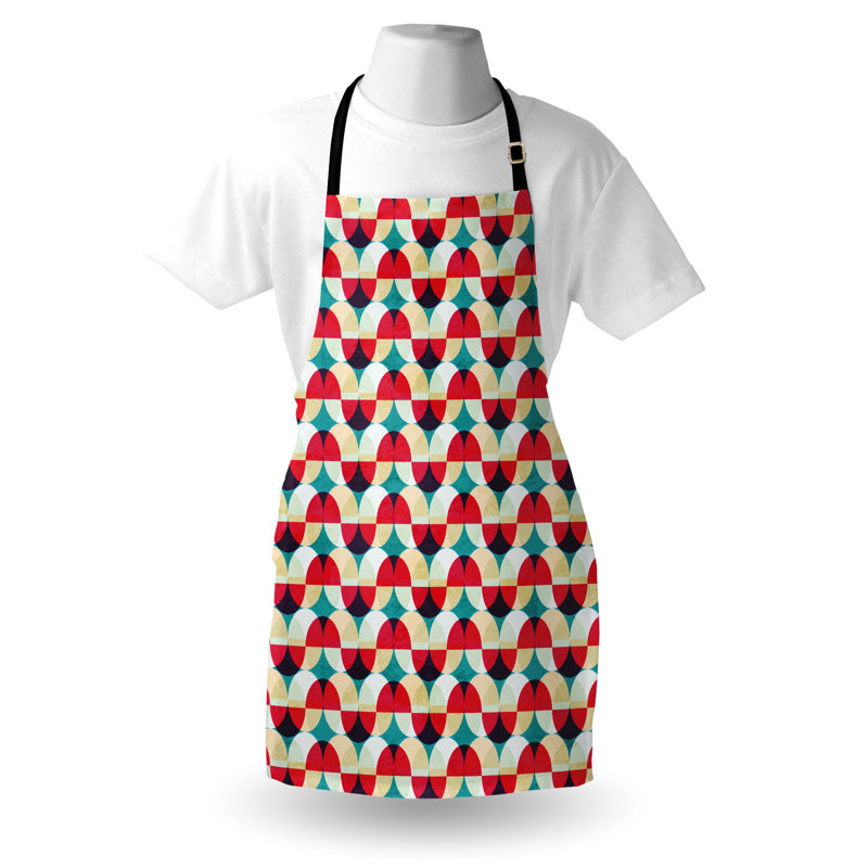 Geometric Bib Apron