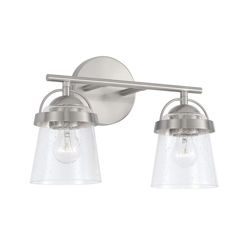 Madison 2 - Light Dimmable Vanity Light, Brushed Nickel