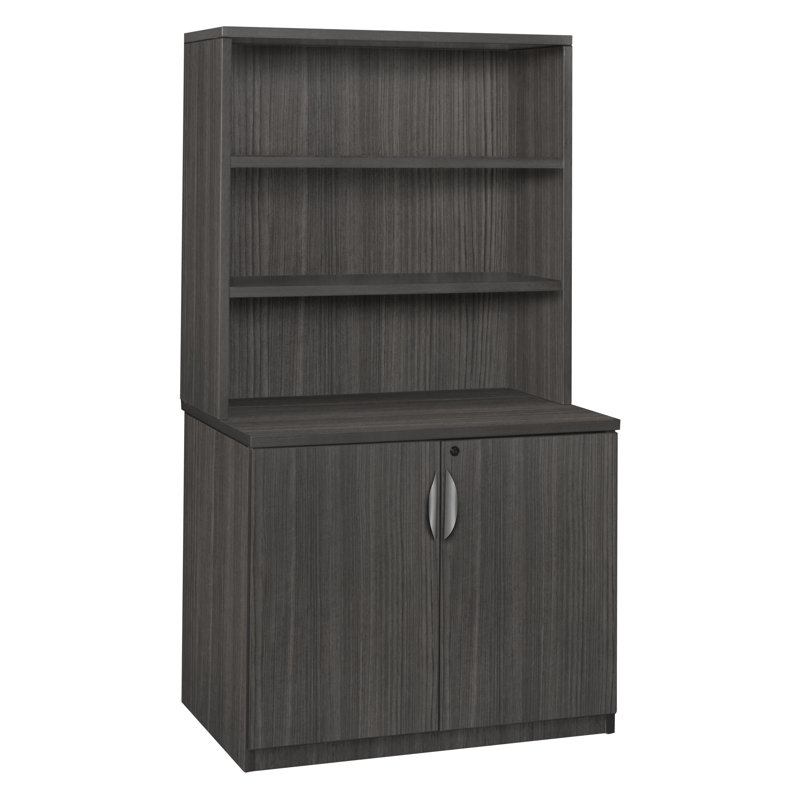 Legacy Storage Cabinet with Open Hutch