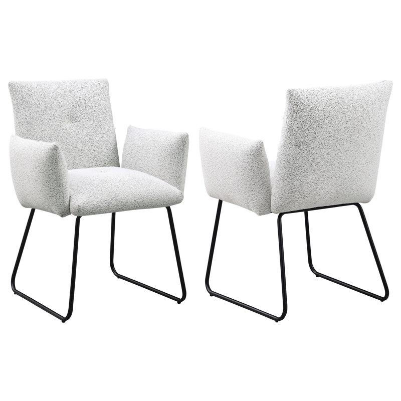 Chaise de salle à manger avec accoudoirs Donica Light Drey