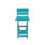 Tabouret de bar pliant extérieur recyclé Key West -1970462722