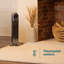 LIVIVO 60Cm Oscillating Tower Fan Heater