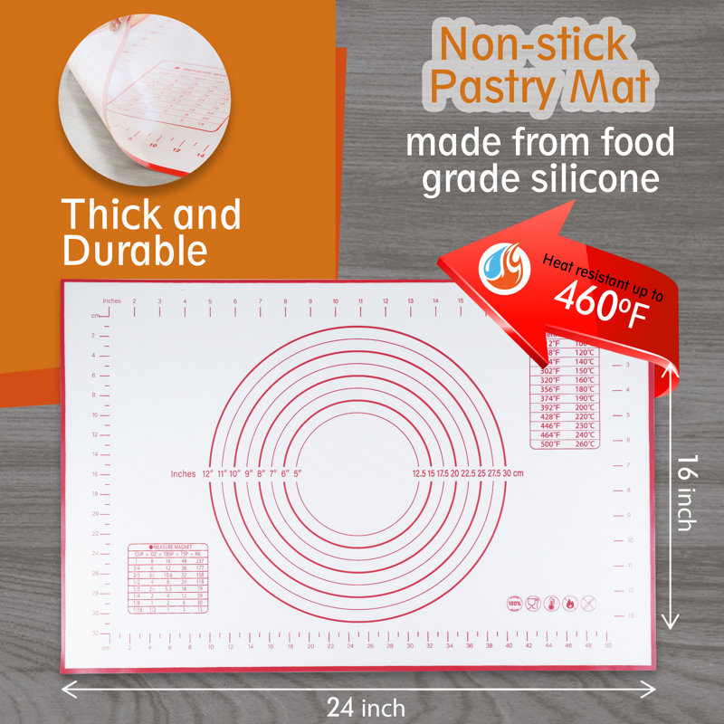 Cheer Collection Non-Stick Silicone Baking Sheet