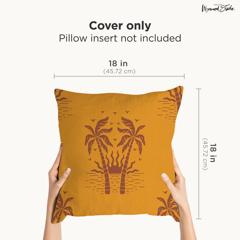 Housse de coussin en polyester