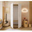 Aleksandras 2 Door Manufactured Wood Wardrobe
